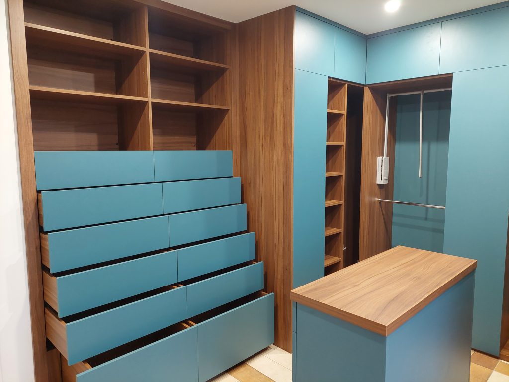 Aménagement complet bureau et dressing sur-mesure