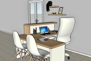 Banque d'accueil_Vue 3D